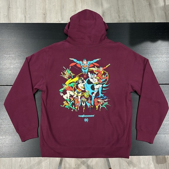 The Hundreds X DC Comics Justice League Pullover Hoodie - 2XL - Picture 3 of 8